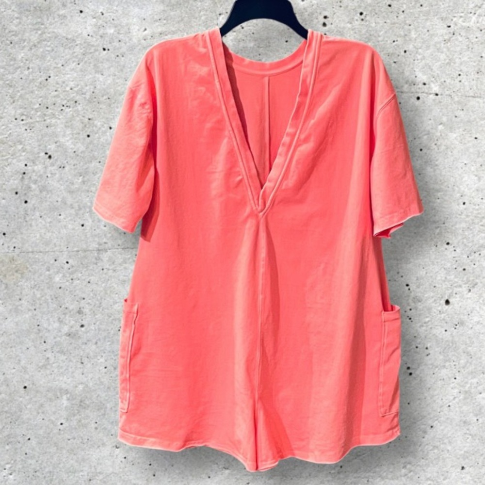 NWOT Free People 🩶 FP Hot Shot Tee Romper - Picture 10 of 15